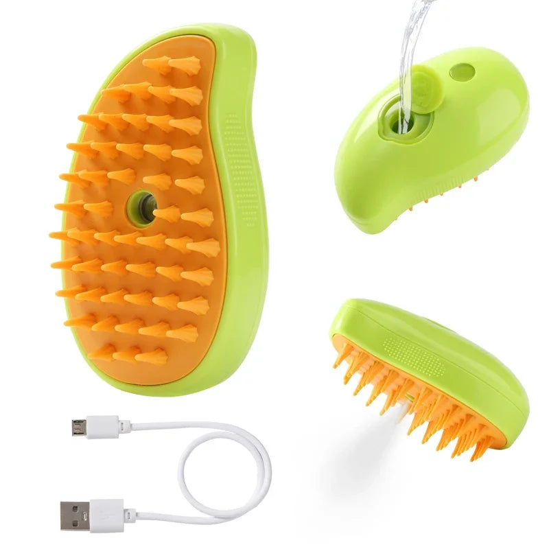 3 in 1 Pet Brush Cat Steam Brush Comb Dog Brush Electric Spray Cat Hair Brushes