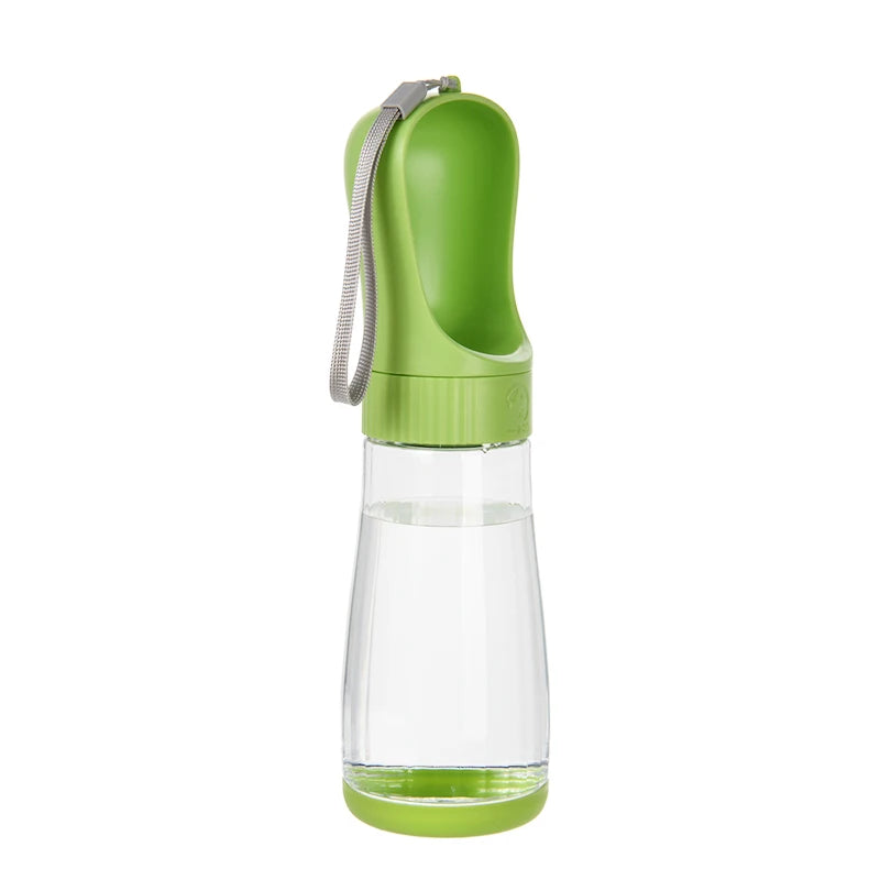 Portable Dog Water Bottle With Food Container Travel 2 in 1 Pet Water Dispenser